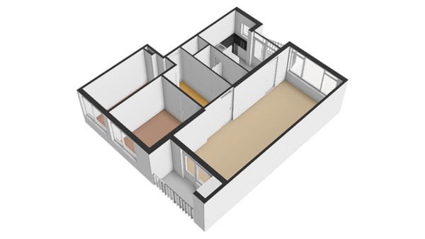 Floorplan - Jan van Goyenstraat 48, 7606 VE Almelo