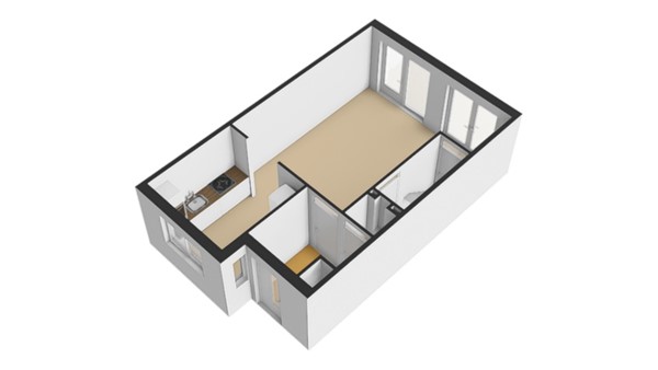 Floorplan - Harpstraat 82, 1312 KP Almere