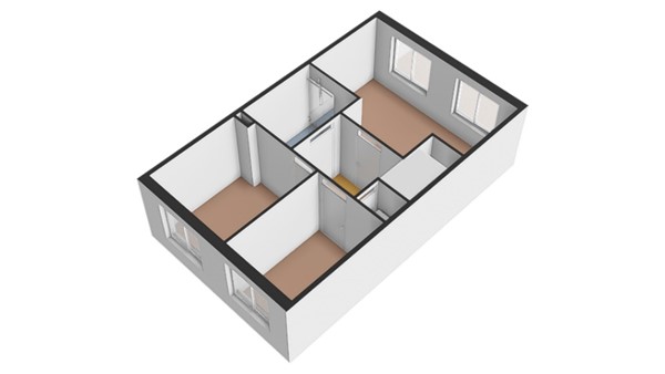 Floorplan - Harpstraat 82, 1312 KP Almere