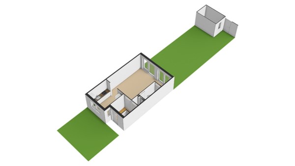 Floorplan - Harpstraat 82, 1312 KP Almere