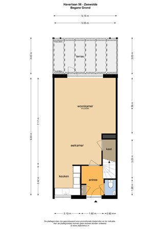 Floorplan - Haverlaan 56, 3893 HM Zeewolde