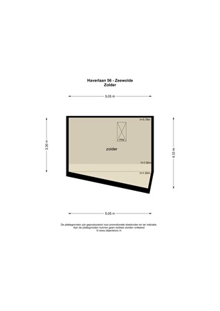 Floorplan - Haverlaan 56, 3893 HM Zeewolde