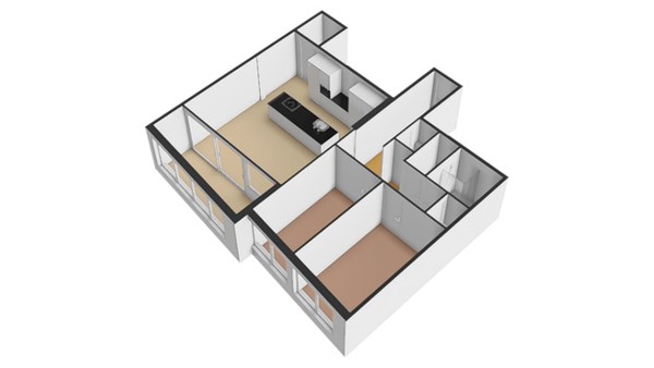 Floorplan - Koetsierbaan 395, 1315 SX Almere