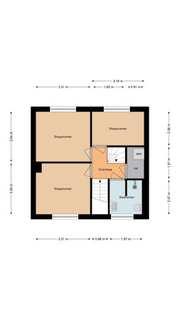 Plattegrond - Corellistraat 47, 8031 JH Zwolle - 158018187_corellistraat_4_eerste_verdiepi_first_design_20240529_7a2e2f.jpg