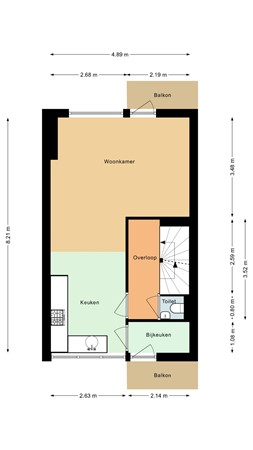 Plattegrond - Scarlattistraat 30, 8031 JR Zwolle - 172534579_scarlattistraat_eerste_verdiepi_first_design_20250511_c955c0.jpg