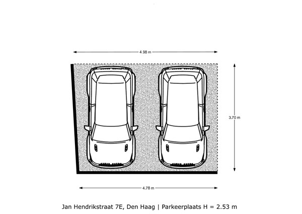 Floorplan - Jan Hendrikstraat 7E, 2512 GK Den Haag