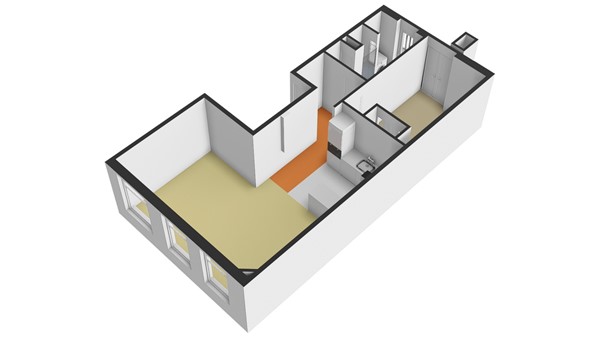 Floorplan - Geuzenkade 80-1, 1056 KP Amsterdam