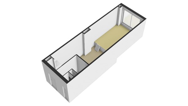 Floorplan - Willem de Zwijgerlaan 334C5, 1055 RD Amsterdam