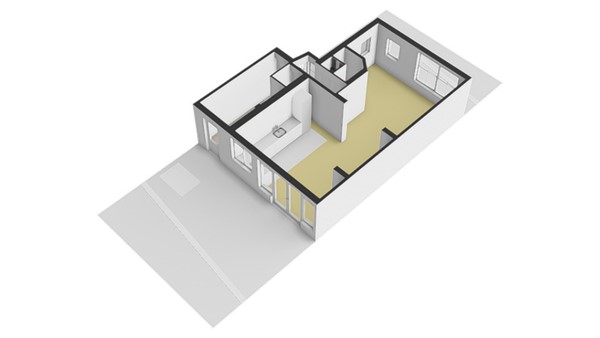 Floorplan - Schouwstraat 6, 1023 CV Amsterdam
