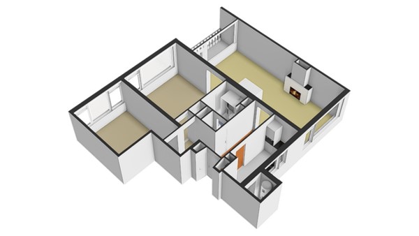 Floorplan - De Boelelaan 373, 1082 RG Amsterdam