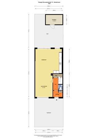 Floorplan - Klaasje Zevensterstraat 10, 1183 NL Amstelveen