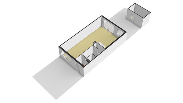 Floorplan - Klaasje Zevensterstraat 10, 1183 NL Amstelveen
