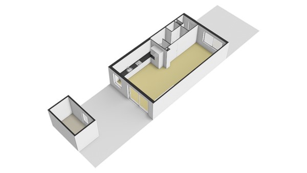 Floorplan - Klaasje Zevensterstraat 10, 1183 NL Amstelveen