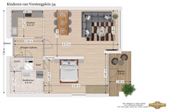 New for sale: Kinderen van Versteegplein 34, 2713 HC Zoetermeer