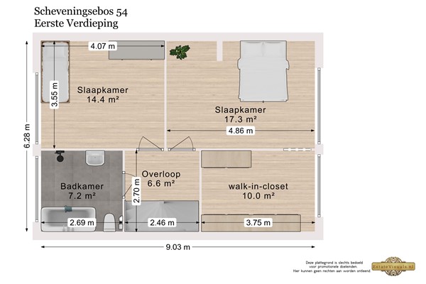 Scheveningsebos 54, 2716 HW Zoetermeer - Eerste2D.jpg