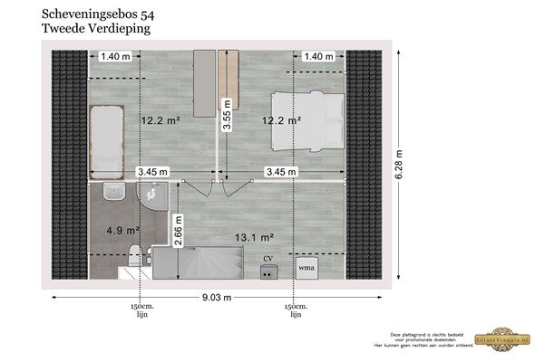 Scheveningsebos 54, 2716 HW Zoetermeer - TweedeVerdieping.jpg