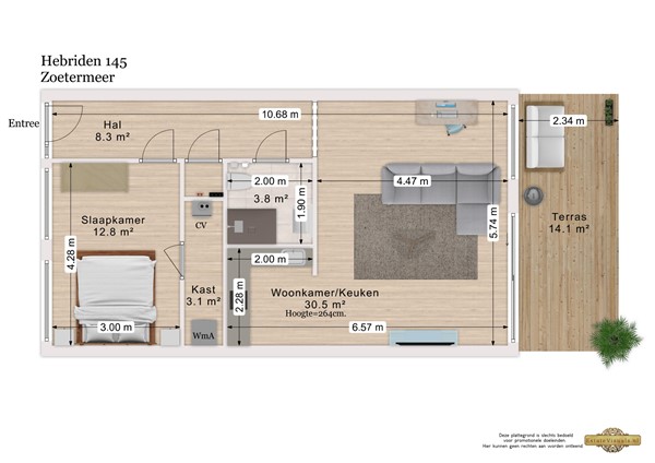 Hebriden 145, 2721 KH Zoetermeer - Floorplan2D.jpg