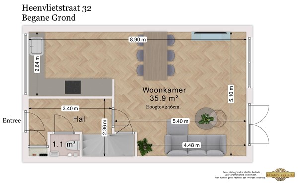 Heenvlietstraat 32, 2729 CE Zoetermeer - Begane2D.jpg
