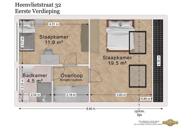 Heenvlietstraat 32, 2729 CE Zoetermeer - EersteVerdieping.jpg
