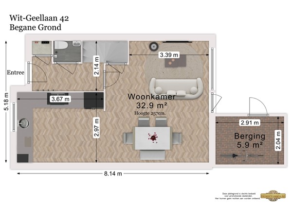 Wit-geellaan 42, 2718 BD Zoetermeer - Begane2D.jpg