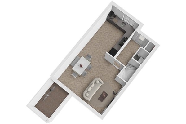 Wit-geellaan 42, 2718 BD Zoetermeer - Begane3D.jpg