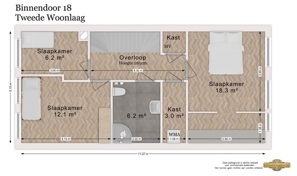 Binnendoor 18, 2741 NP Waddinxveen - TweedeLaag2D.jpg