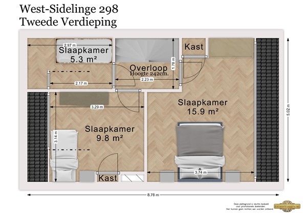 West-Sidelinge 298, 3042 CX Rotterdam - TweedeVerdieping.jpg
