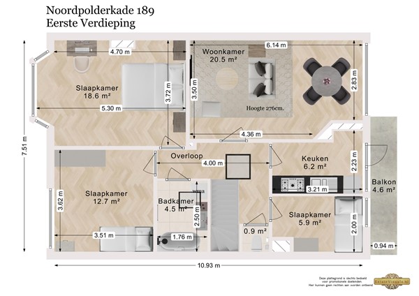 Noordpolderkade 189, 2516 JE Den Haag - Floorplan2D.jpg