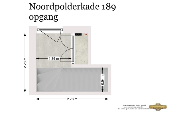 Noordpolderkade 189, 2516 JE Den Haag - Opgang2D.jpg
