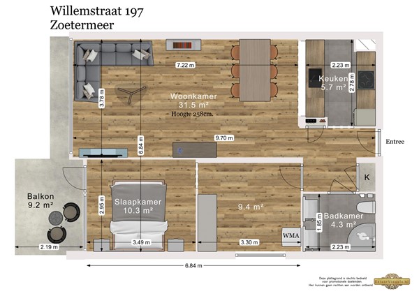 Willemstraat 197, 2713 AE Zoetermeer - Floorplan2D.jpg