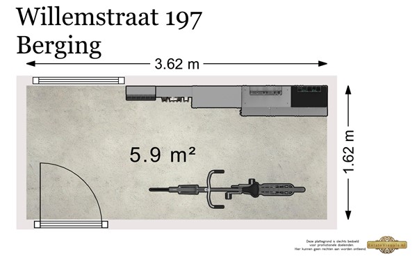 Willemstraat 197, 2713 AE Zoetermeer - Berging2D.jpg