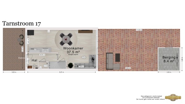 Tarnstroom 17, 2721 CJ Zoetermeer - Perceel2D.jpg