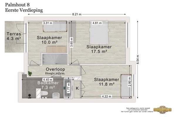 Palmhout 8, 2719 LB Zoetermeer - Eerste2D.jpg