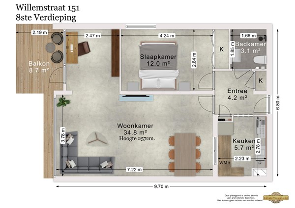 Willemstraat 151, 2713 AD Zoetermeer - Floorplan2D.jpg