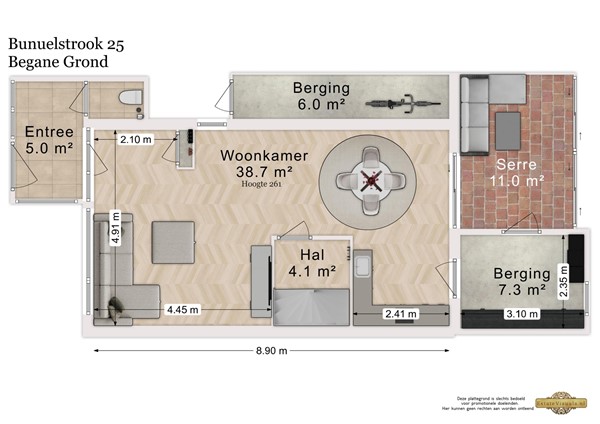 Bunuelstrook 25, 2726 RX Zoetermeer - Begane2D.jpg