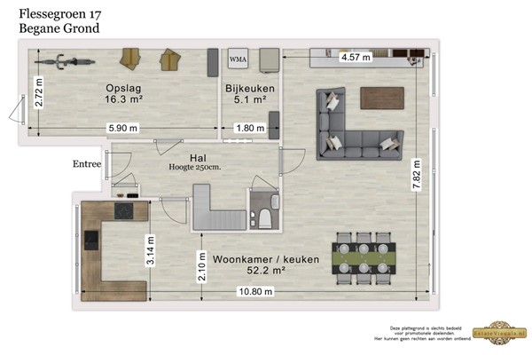 Flessegroen 17, 2718 GA Zoetermeer - Begane2D.jpg