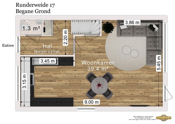 Runderweide 17, 2727 HT Zoetermeer - Begane2D.jpg