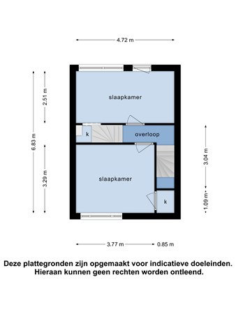 Floor plan - Hofstraat 69, 5641 TB Eindhoven 