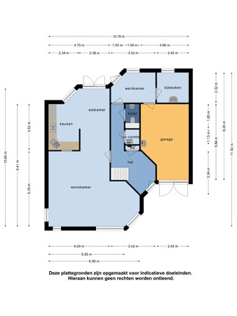 Floor plan - Oldengaarde 11, 5655 CP Eindhoven 