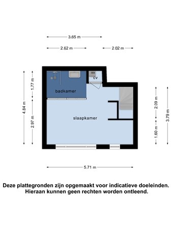 Plattegrond - Keizersgracht, 5611 GD Eindhoven - 159025887_keizersgracht_1e_verdieping_1e_verdieping_20240621_198864.jpg