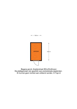 Floor plan - Anjelierstraat, 5644 PG Eindhoven 