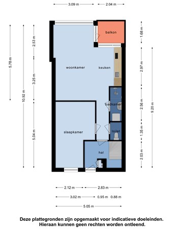 Floor plan - Strijpsestraat, 5616 GN Eindhoven 