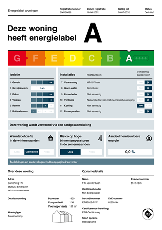 Brochure - Barrierweg177 energielabel.pdf - Barrierweg 177, 5622 CM Eindhoven