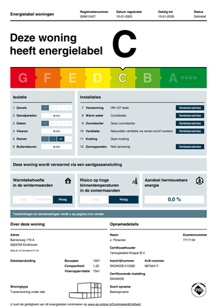 Brochure -  - Barrierweg 179A, 5622 CM Eindhoven