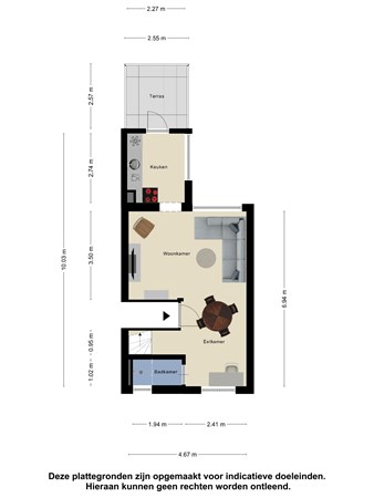 Floor plan - Barrierweg 179A, 5622 CM Eindhoven 