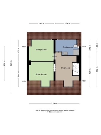 Plattegrond - Kerkakkerstraat, 5616 HA Eindhoven - Plattegrond.jpg