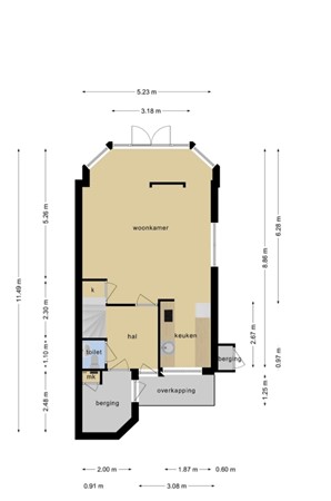 Floor plan - Braak 71, 5501 DG Veldhoven 