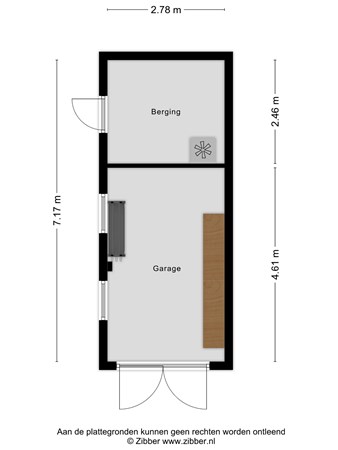 Prinses Irenelaan 13, 2341 TP Oegstgeest - 439876_2D_Garage_Prinses_Irenelaan_13_Oegstgeest_04.jpg