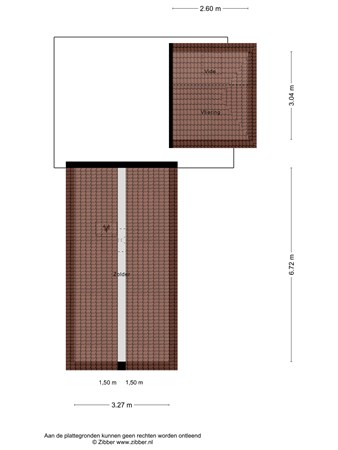 Rhijngeesterstraatweg 197, 2343 BW Oegstgeest - 440001_2D_Zolder_Rhijngeesterstraatweg_197_Oegstgeest_03.jpg