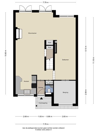 Norremeerstraat 17, 2361 KN Warmond - 443173_2D_Begane_Grond_Norremeerstraat_17_Warmond_01.jpg